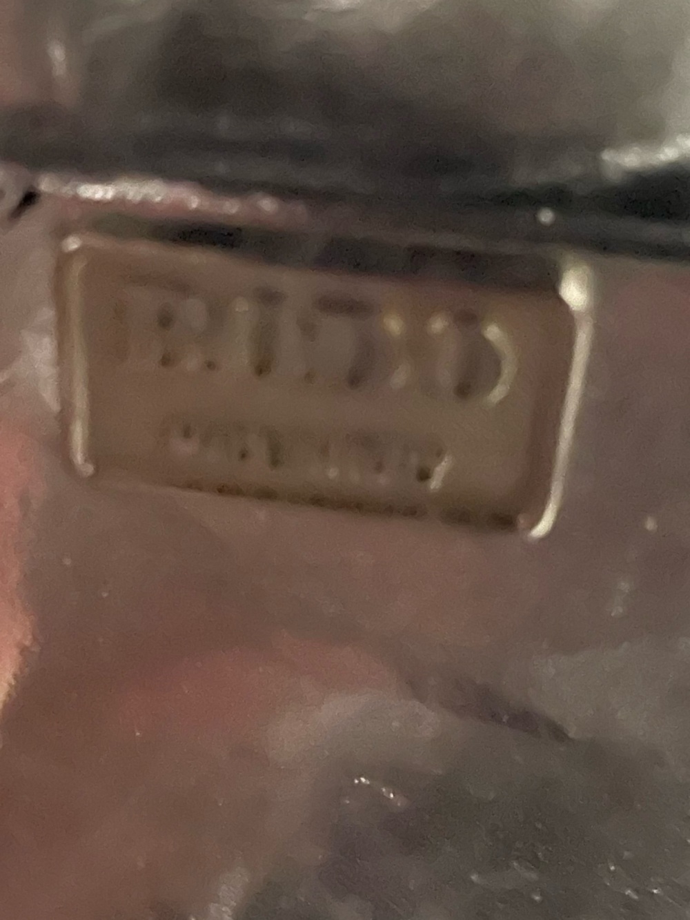 Rodo Cream Leather Bag *Selling As Is